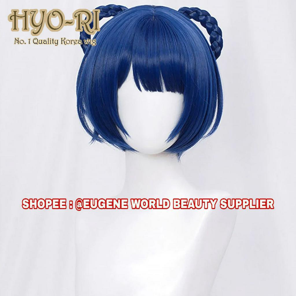 READY STOCK STYLED - WIG XIANGLING WIG COSPLAY ANIME GAME GENSHIN IMPACT WIG XIANG LING WIG COSPLAY 