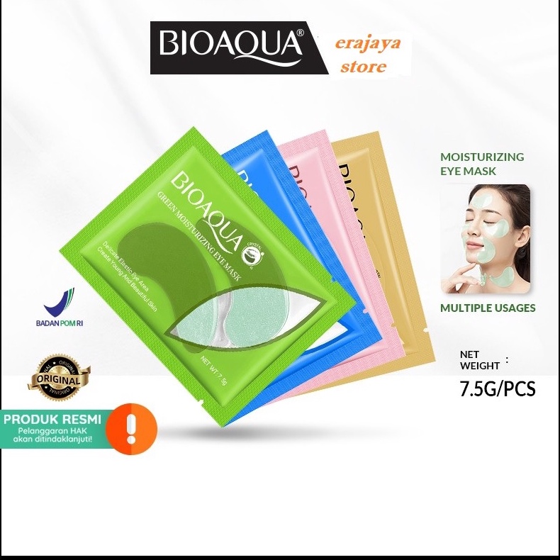 BIOAQUA Eye Mask Moisturizing Masker Mata 7.5 Gram