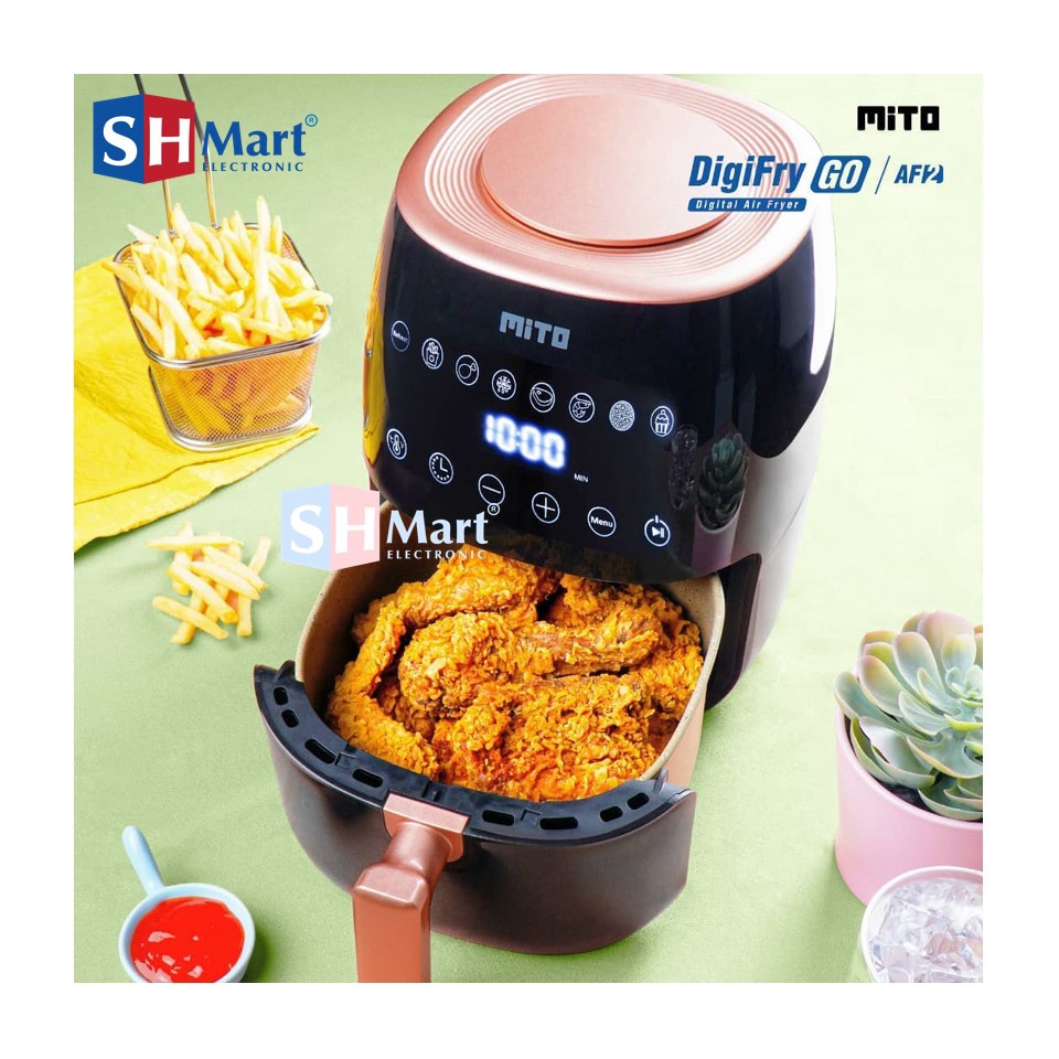 MITO AIR FRYER DIGITAL AF2 / AF-2 DIGIFRY GO KAPASITAS 3 LITER (NEW)