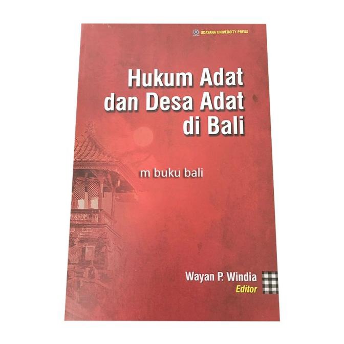 Buruan beli] Hukum Adat dan Desa Adat di Bali