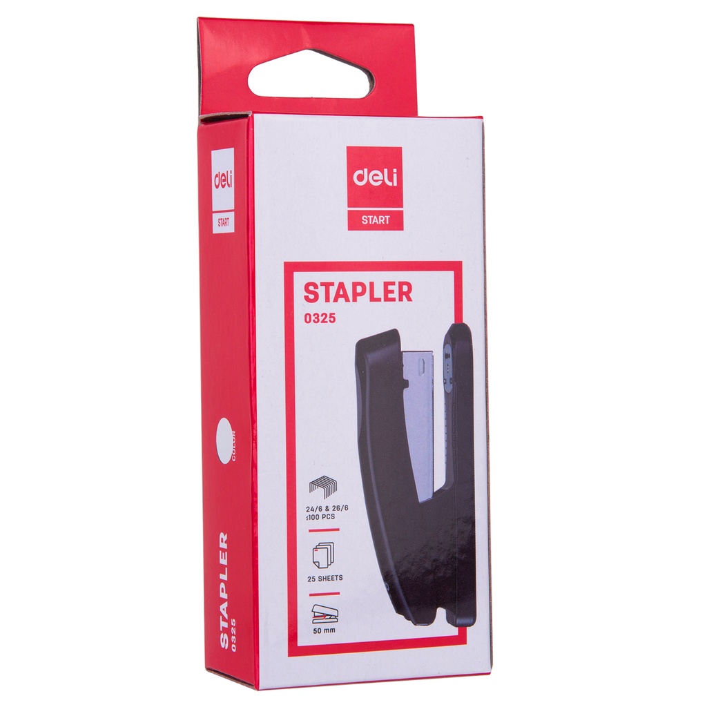 HAPPY TIME DELI STAPLER STAPLES BESAR 20 LEMBAR HEKTER BAHAN METAL TEBAL TAHAN LAMA ALAT TULIS KANTOR SEKOLAH KULIAH E0325