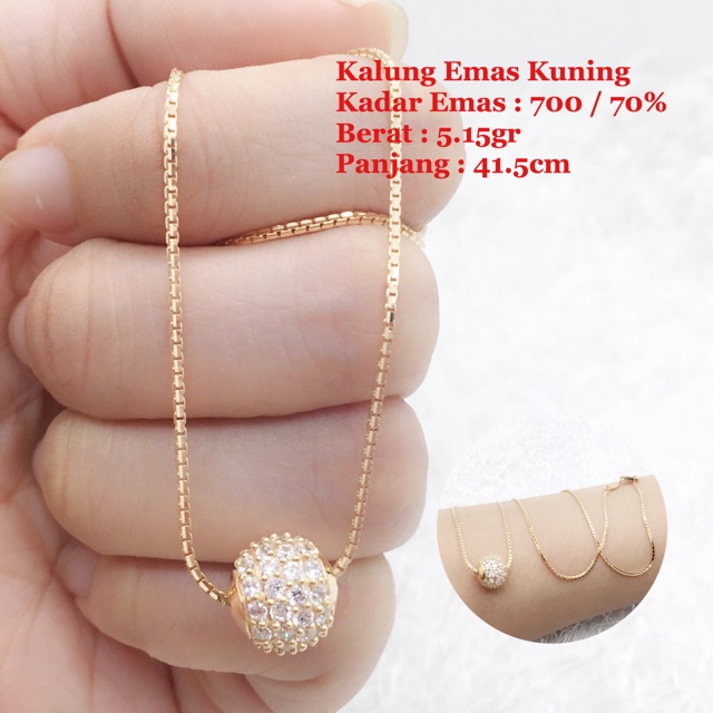 35 Trend Terbaru Model Kalung Toko Mas Abc Bandung Benan Efashion