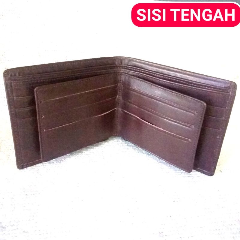 DOMPET KULIT ASLI PRIA MODEL MULTY SLOT  KULIT SAPI KWALITAS PREMIUM ORYGINAL