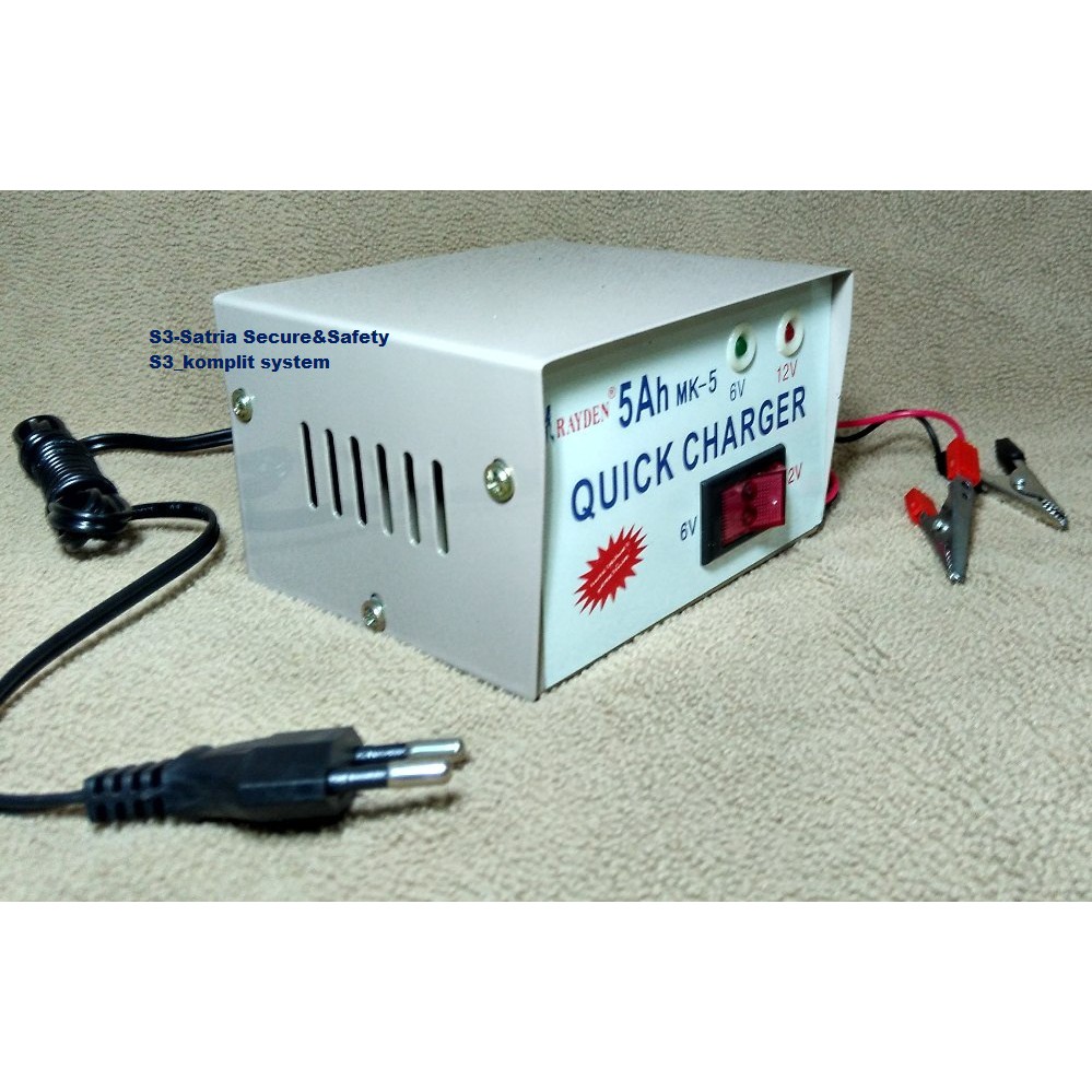 CAS AKI MOTOR 5 A / CHARGER ACCU 5A MOTOR