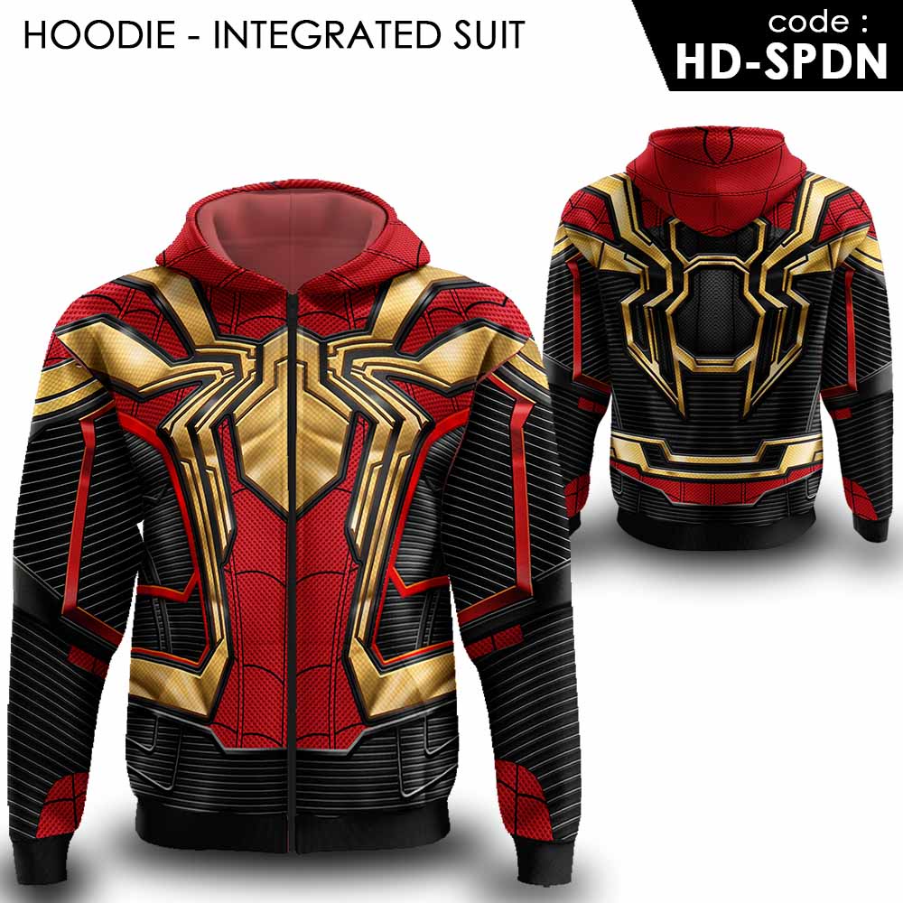 JAKET HOODIE SPIDER-MAN