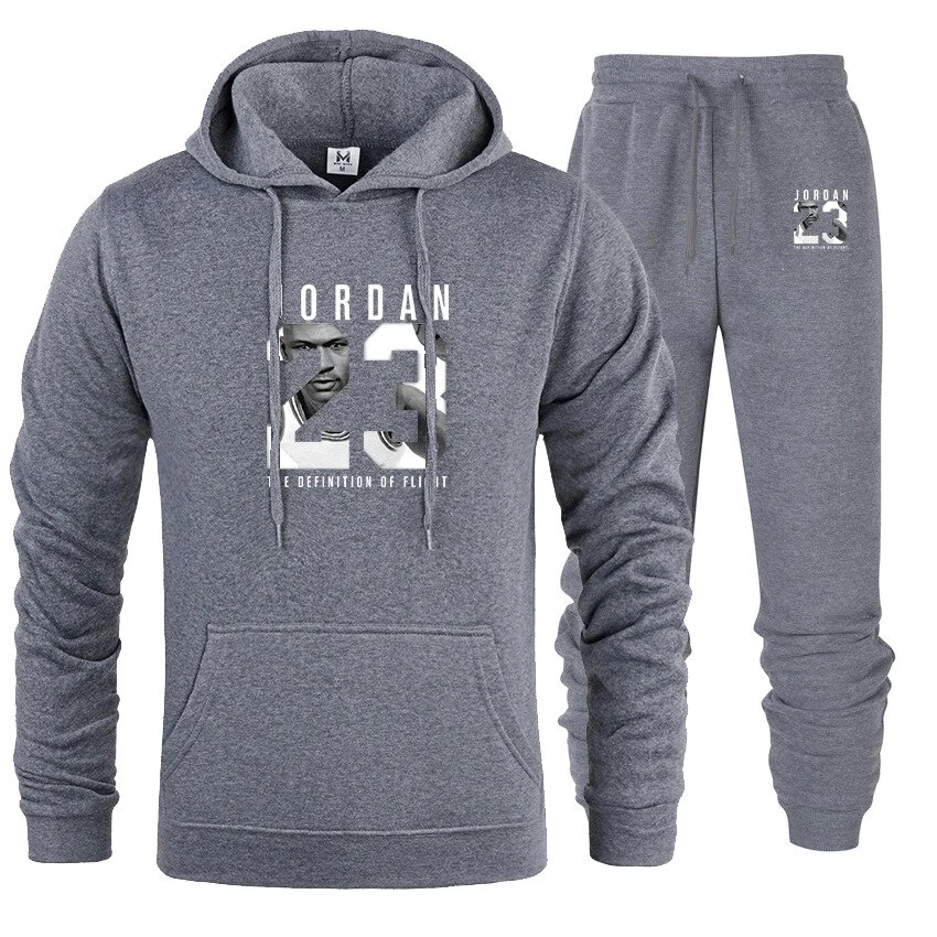 Setelan Celana Jogger &amp; Jumper Hoodie JORDAN23 II Set sweater Hoodie dan Celana Joger Panjang ( Pria &amp; Wanita )