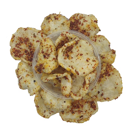 

Kerupuk RO Makanan Khas Bandung Kerupuk Pedas Daun Jeruk 100gr