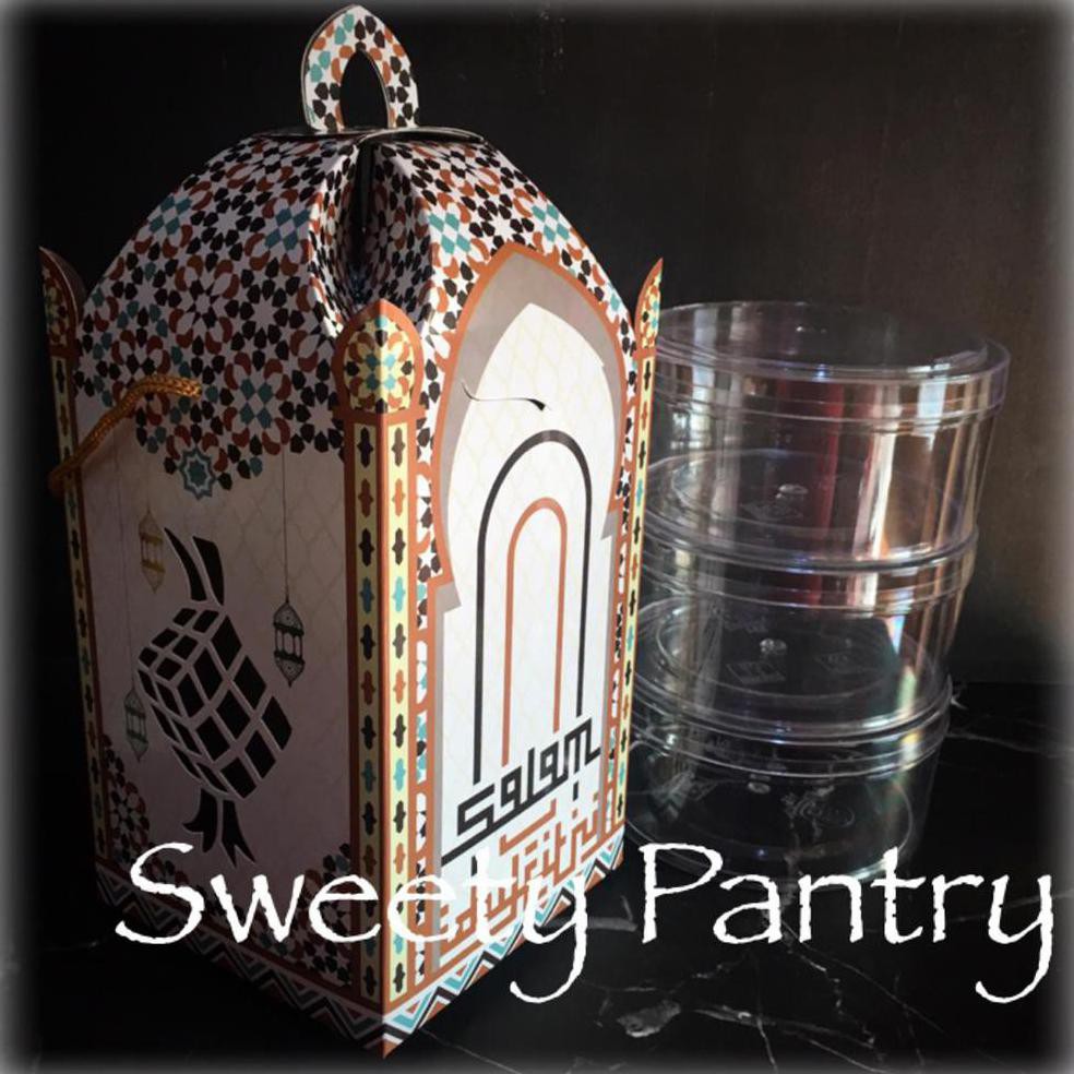 

Dus/Box toples kue kering / packaging lebaran/idul fitri morroco