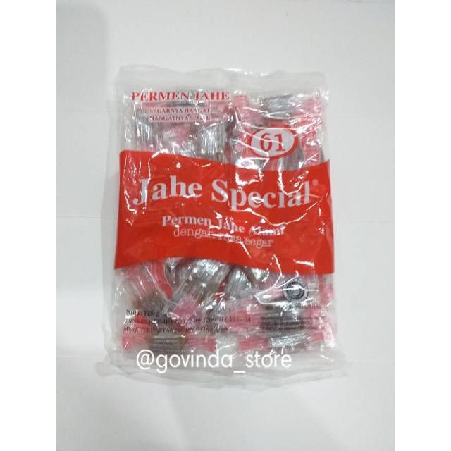 

PERMEN JAHE ALAMI PERMEN RASA JAHE 125gr