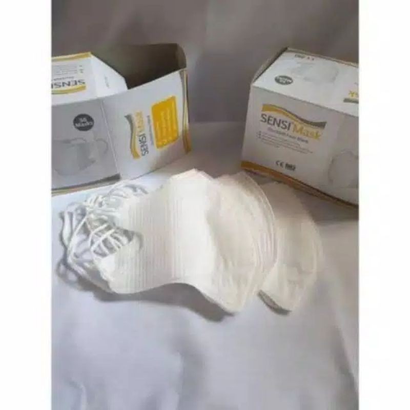 Masker sensi duckbill 3 ply masker medis 3 lapis sensi mask earloop ( 6pcs & 3pcs )