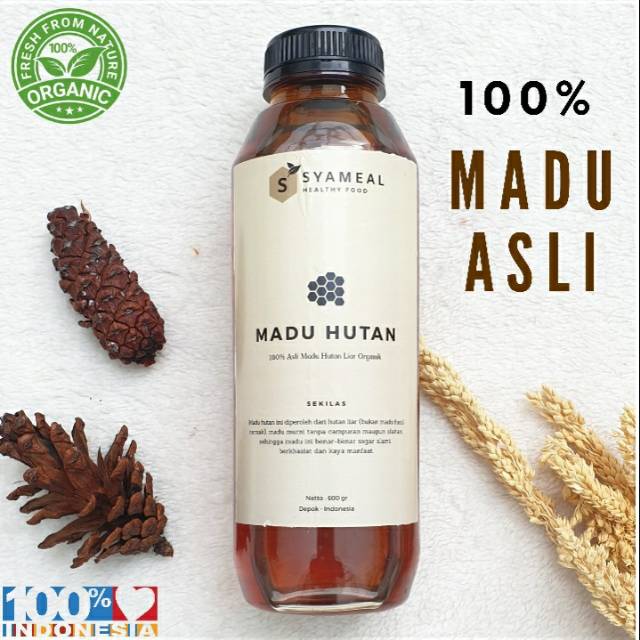 

Madu Hutan Liar Asli Organik 600 gram