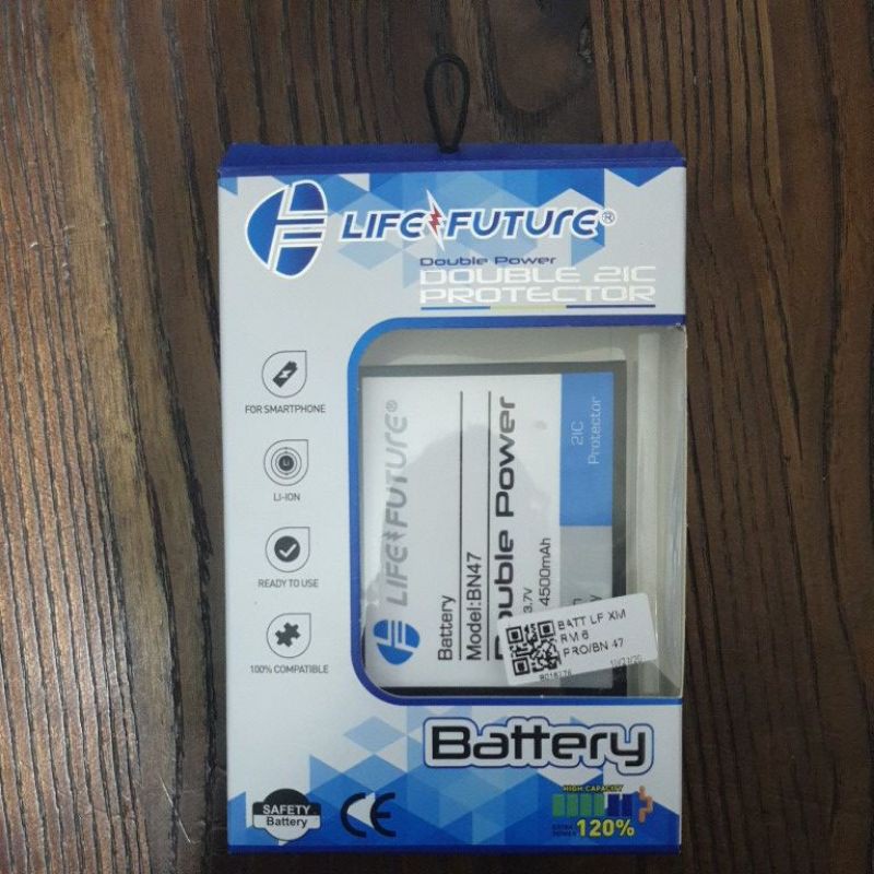 baterai xiaomi redmi 6 Pro double power BN47 Life Future