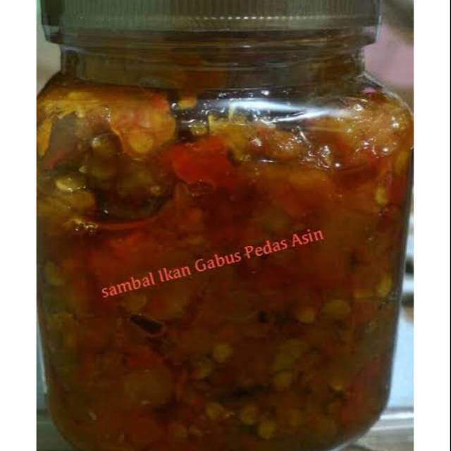 

Sambal Gabus Asin Pedas