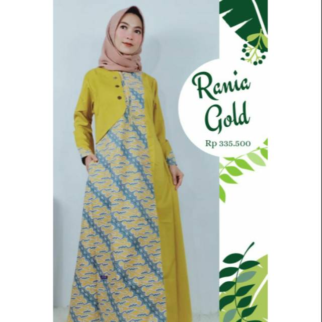 GAMIS AL HALLY RANIA GOLD