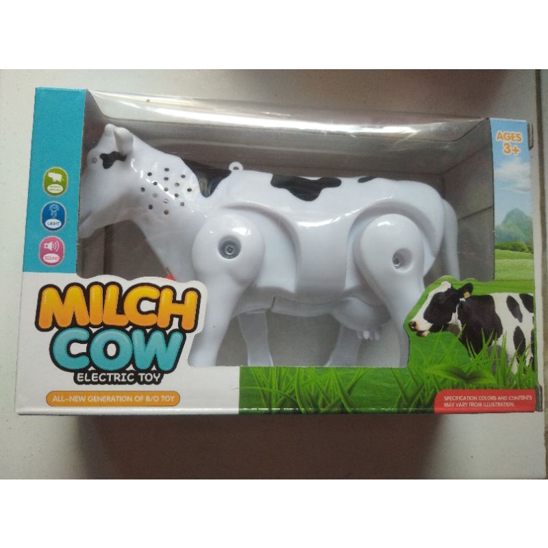 mainan sapi bergerak bersuara