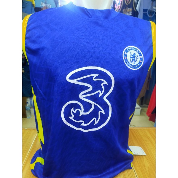 BAJU BOLA SINGLET + SETELAN CHIESEA HOME BARU