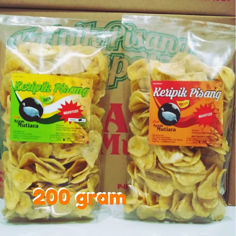 

Pisang kepok krispi