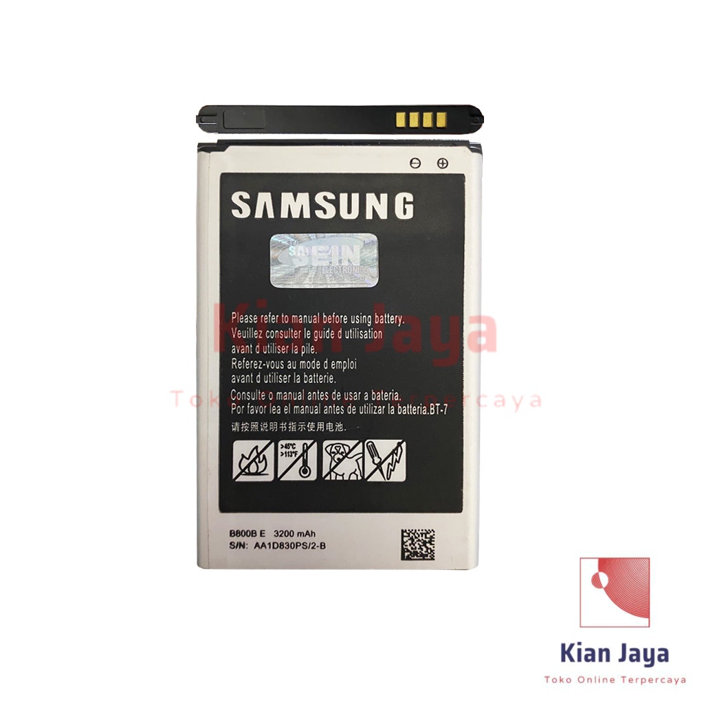 Baterai Samsung Galaxy Note 3 N9000 N9005 Original OEM Batrai Batre Battery Hp B800BE Ori