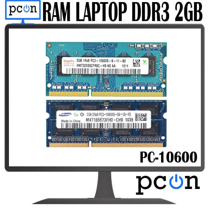 MEMORY RAM LAPTOP DDR3 2GB PC-10600