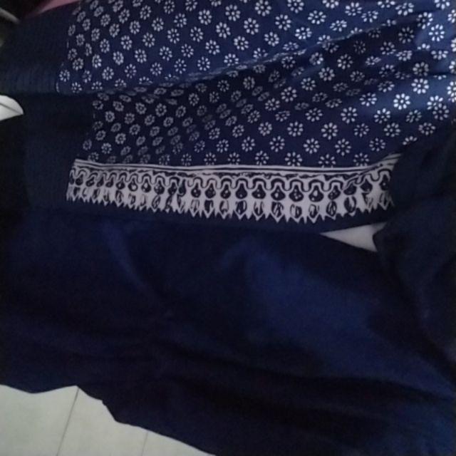 Atasan Batik Mix  Tenun Lurik