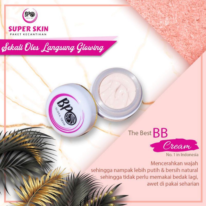 Krim Pagi BPO Super Skin | BB Krim | BB Krim Acne | Day Super Whitening