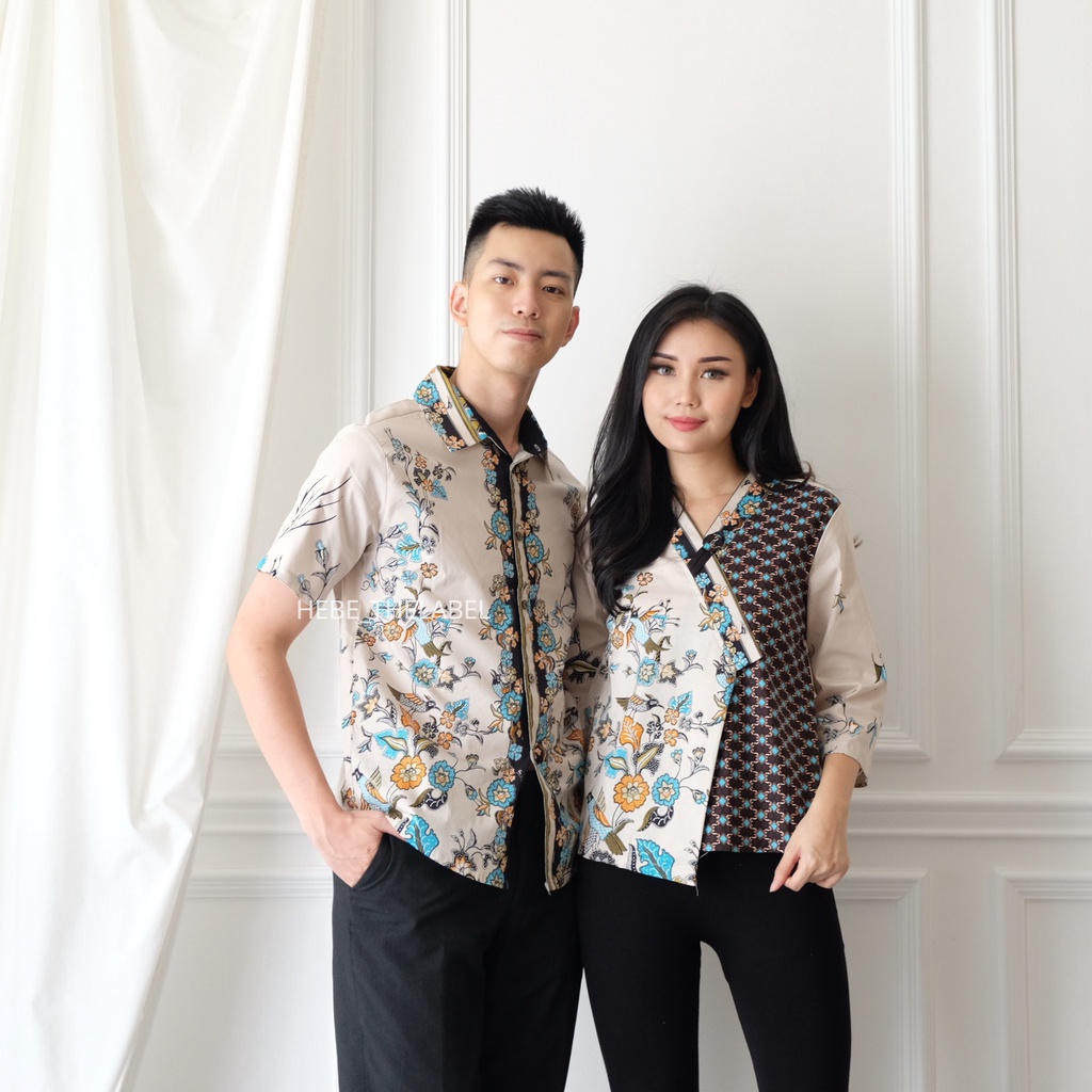 Lei Batik Cheongsam Chinese New Year ( Men Short - Kora Cs - Mutia - Jenna - Mila - Kina - Men Long - Nadine - Amber - Brenda - Intan - Hera ) Available Couple