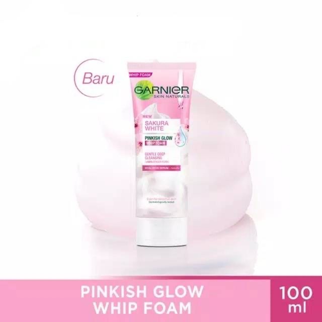 Garnier Sakura White Pinkish Glow Whip Foam