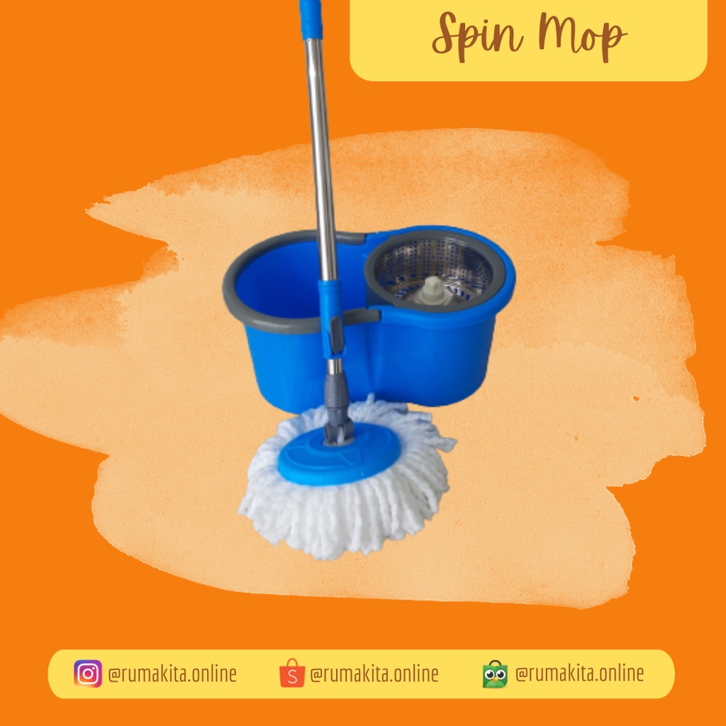 Spin Mop Kogawa 8808 Alat Pel Lantai