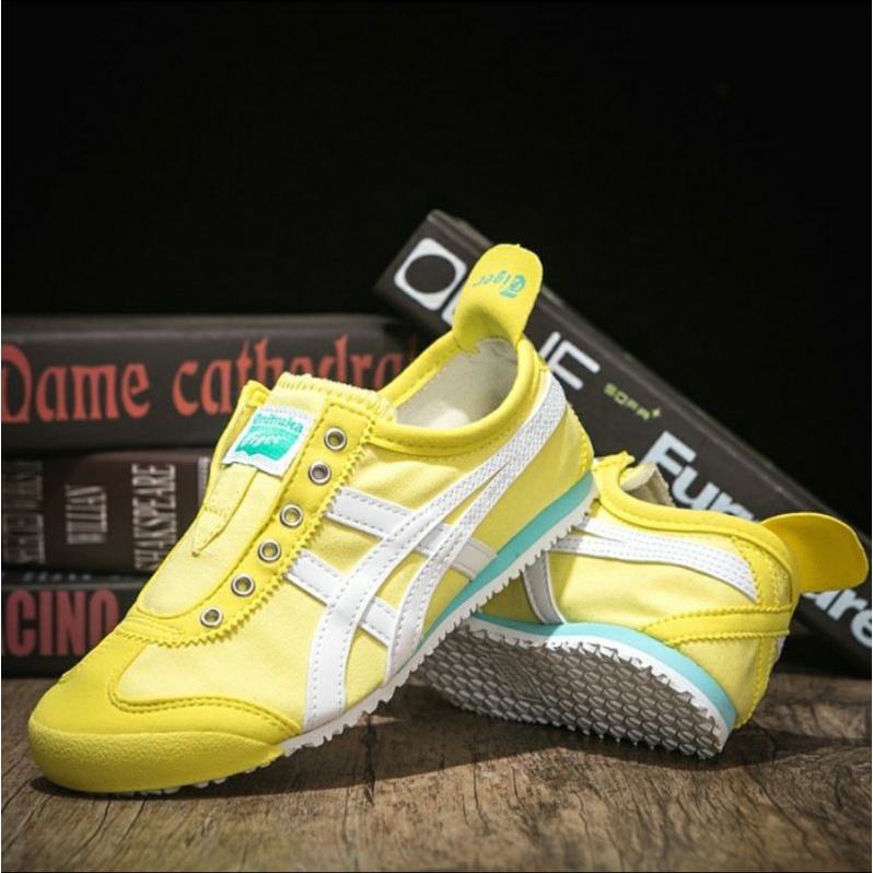 Onitsuka Tiger Mexico 66 Slip On Yellow White ORIGINAL Material