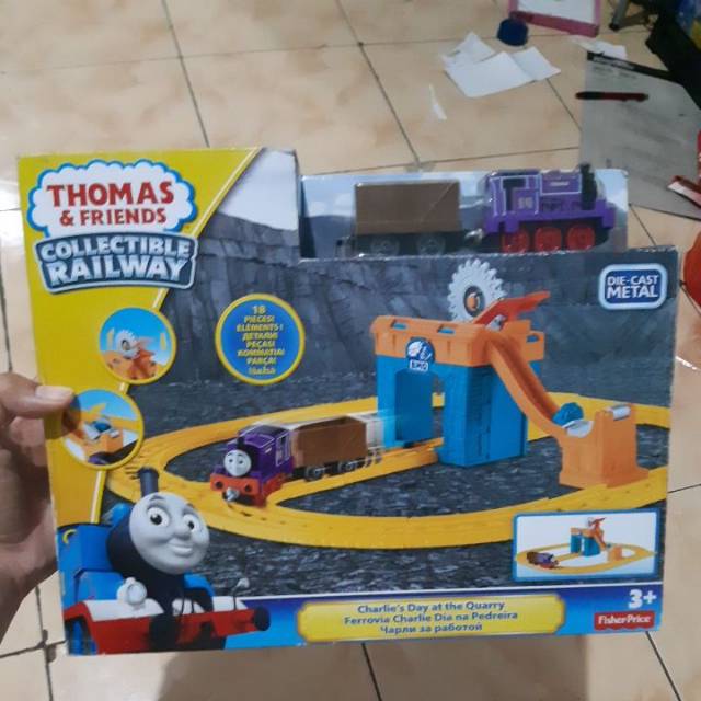 thomas n friend collectible railway charlie's day at the quarry