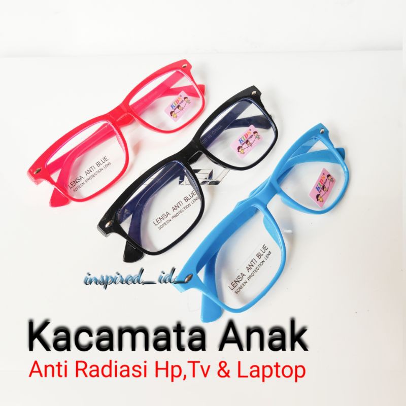 Kacamata Anak Anti Radiasi Kotak