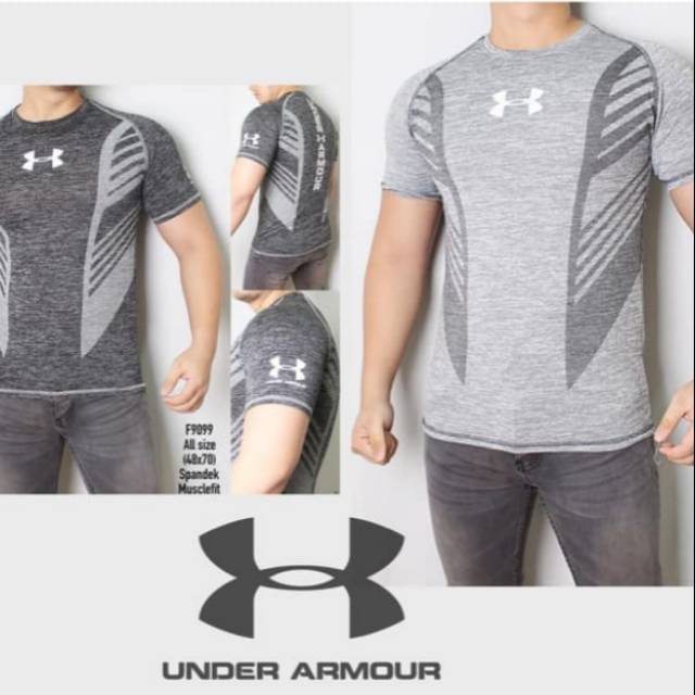 Tshirt UA baju fitnes