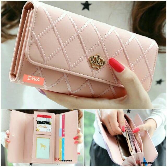 Dompet lipat murah/dompet mahkota