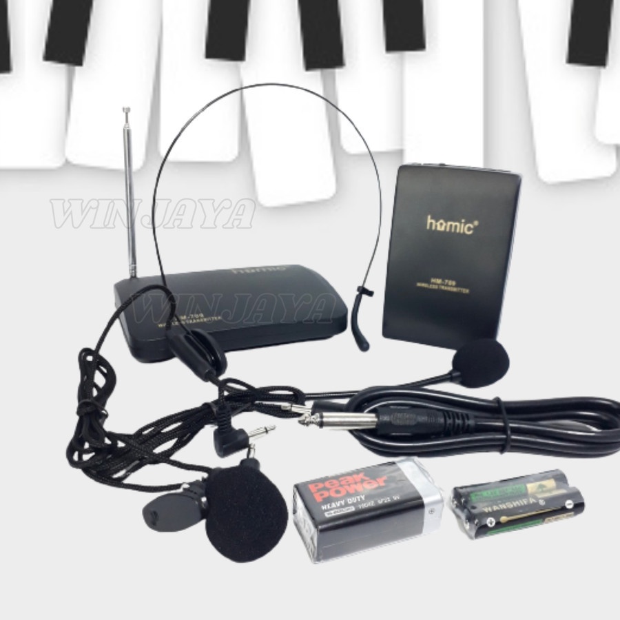 MIC KANCING JEPIT WIRELESS/MICROPHONE MASJID MUSHOLLA WIRELESS