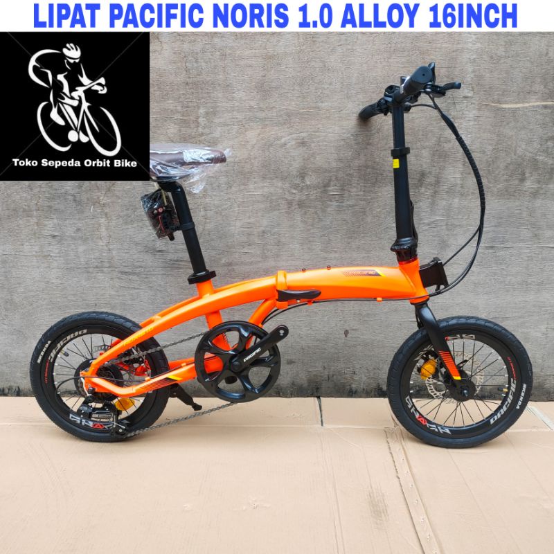 Sepeda Lipat Pacific Noris 1.0 Alloy 16Inch 7Sp
