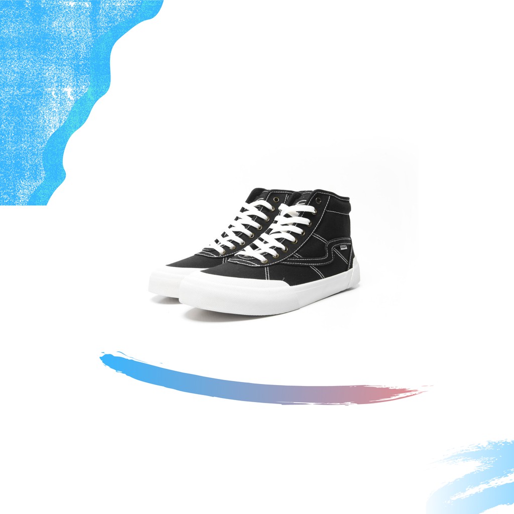 Patrobas Equip Black White High  Sepatu Patrobas  Sepatu Sneaker Patrobas