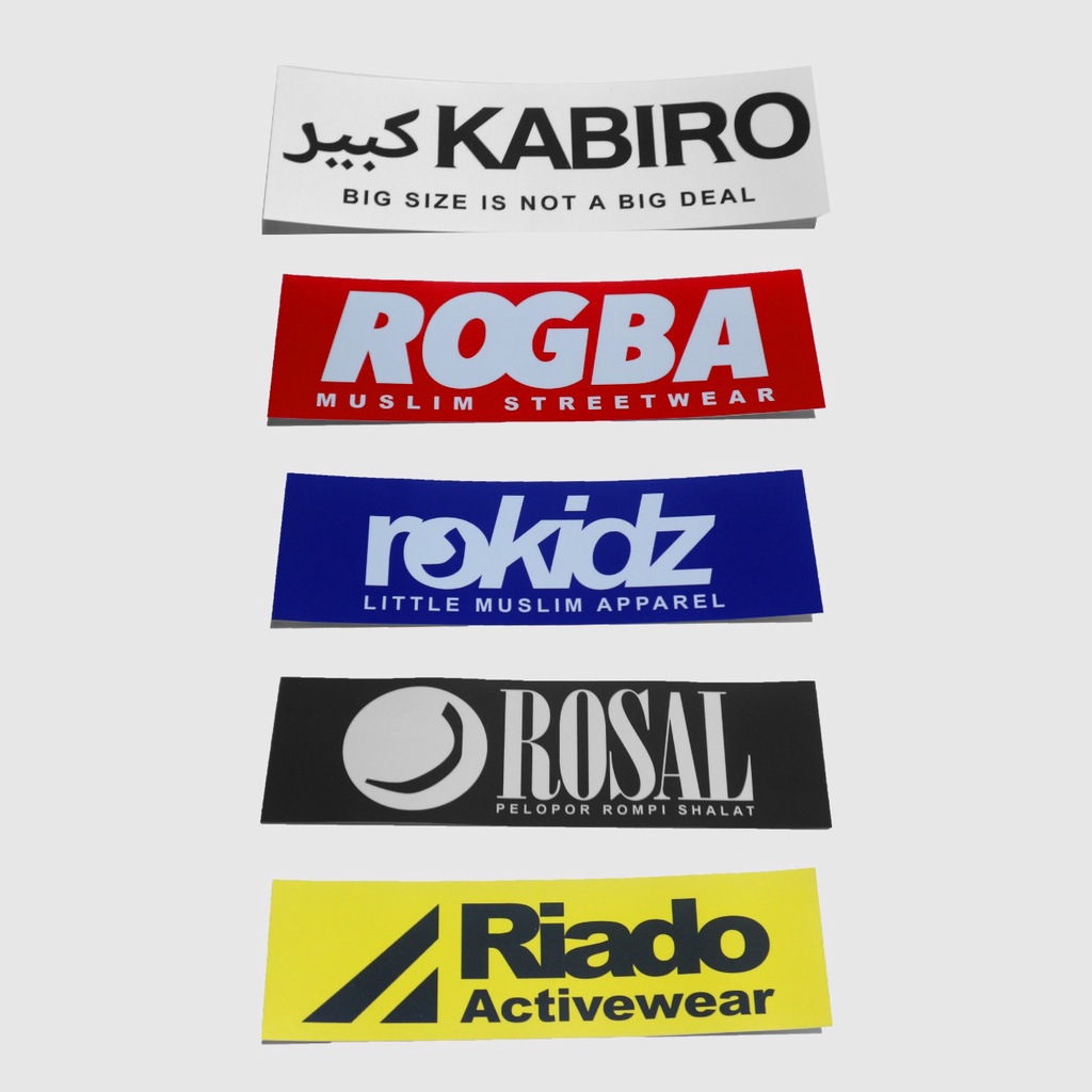 

Stiker Brand Rosal