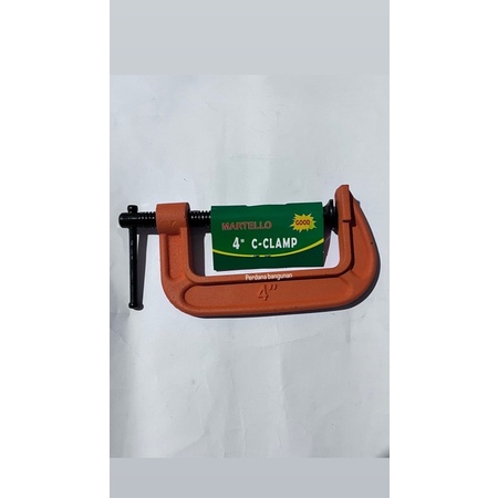 BAIS C 4 INCI MARTELLO / KLEM KAYU C / PENJEPIT KAYU / C CLAMP
