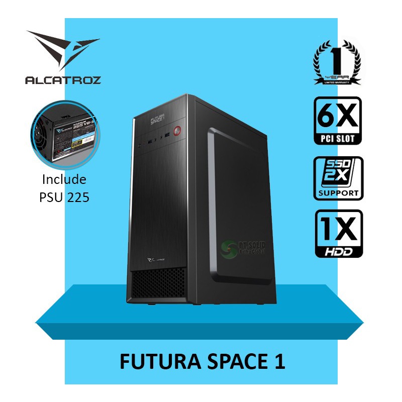 Casing Alcatroz Futura Space 1