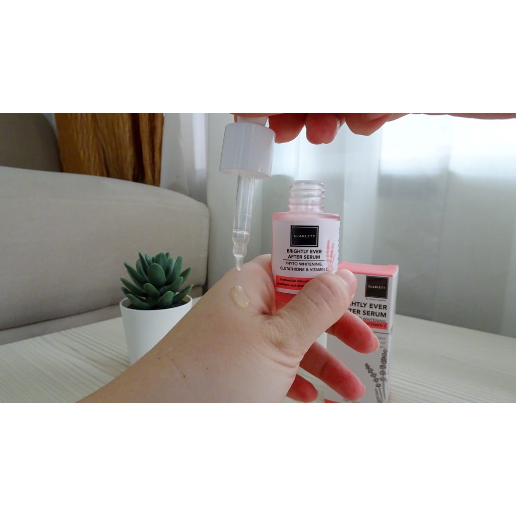 [ORI] Serum Mini Scarlett Brightly Ever After Mencerahkan dan Membuat Wajah Kinclong Seketika I BPOM 5ml