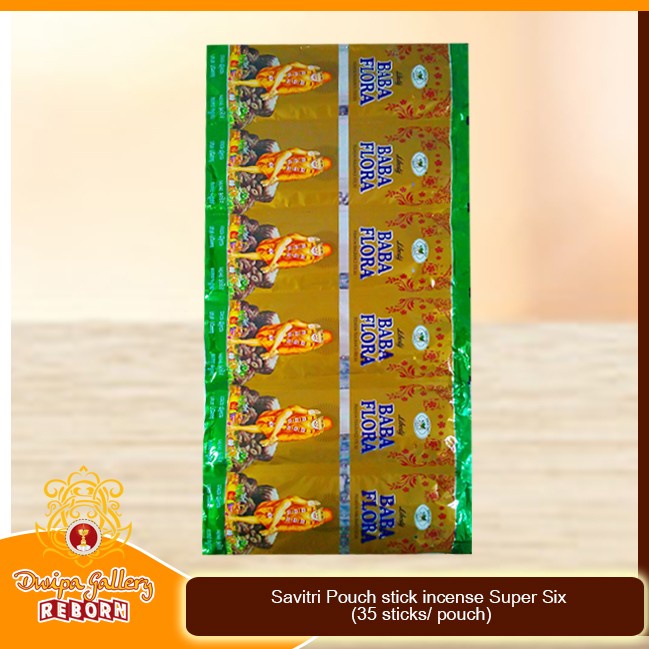 Dupa/Hio Wangi Harum Savitri Pouch stick incense Super Six