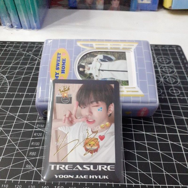 PC Jaehyuk Treasure Instax Lipps pose pajamas jaehyuk hyunsuk mashiho / jaehyuk pob chingudachi