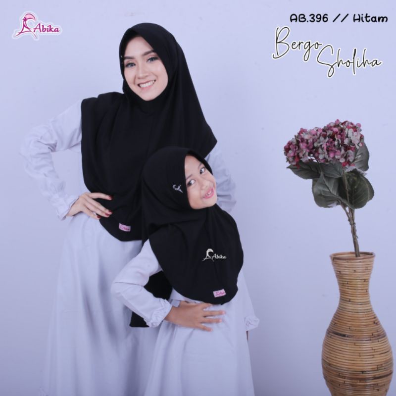 Bergo Sholiha Mom dan Kids AB 396 by abika hijab