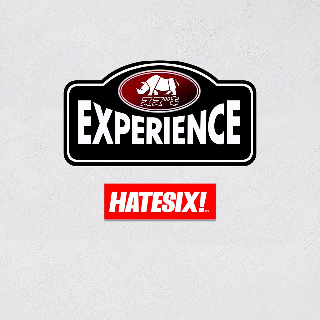 Sticker Decal Suzuki Jimny Suzuki Katana Experiance Hatesix