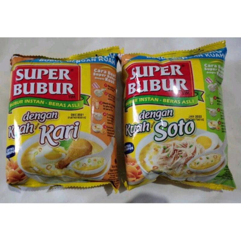 

SUPER BUBUR AYAM INSTAN