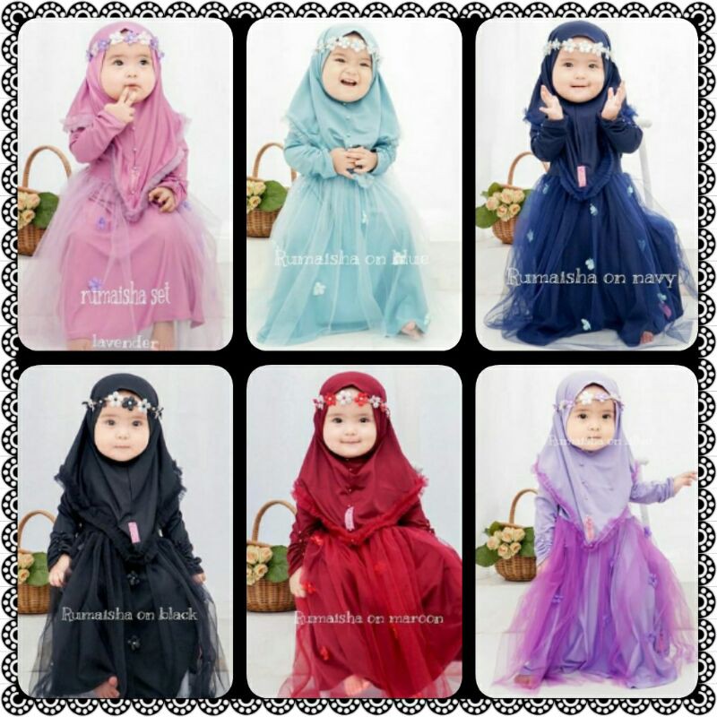 gamis anak rumaisha