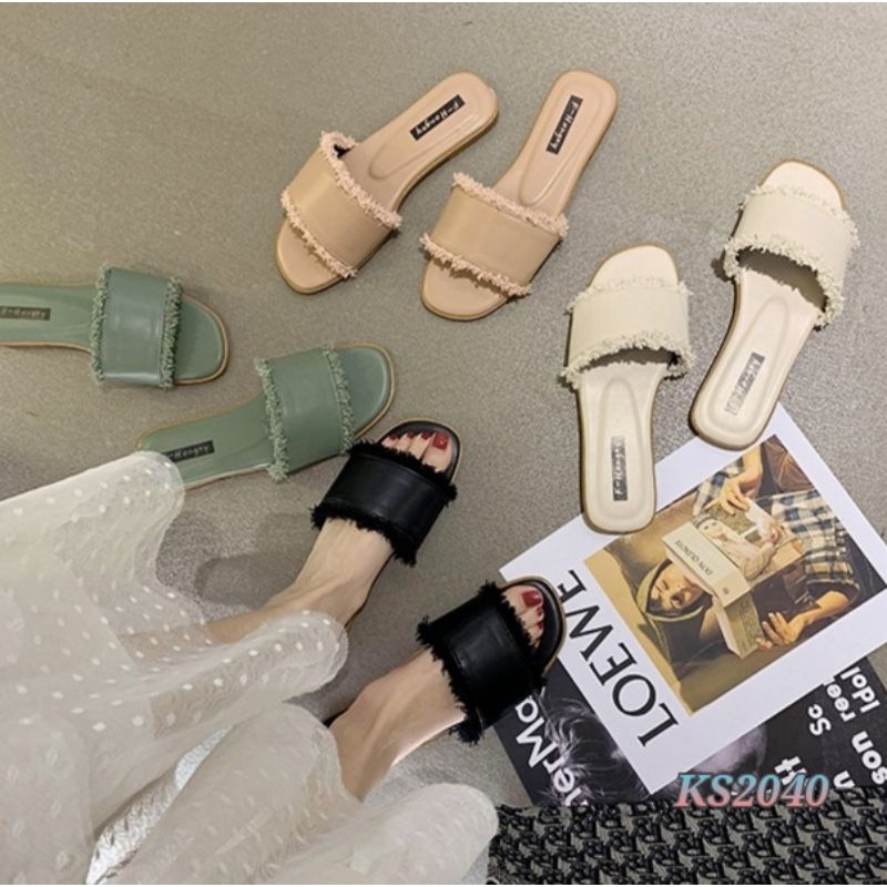 SLOP SANDAL FLATS KS2040 KS