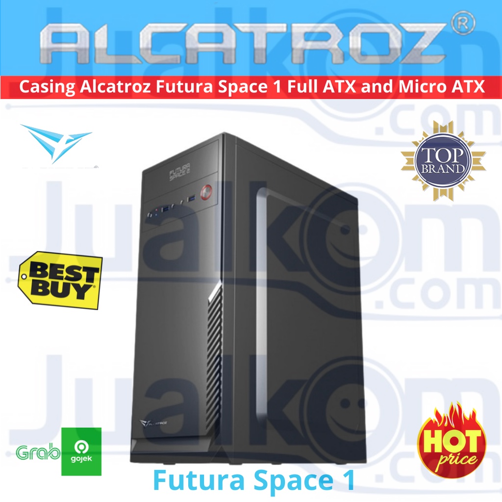 Casing Alcatroz Futura Space 1 Full Micro ATX