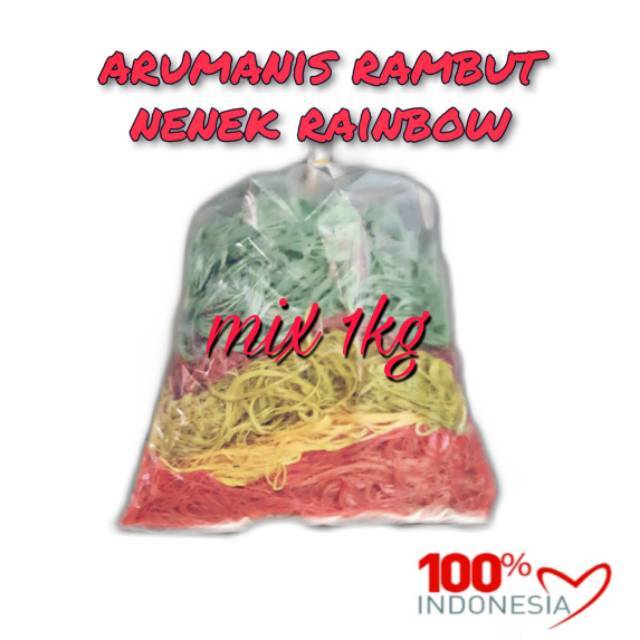 

Arumanis rainbow 1kg mix rasa Random