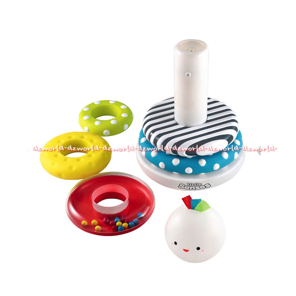 ELC Little Sense Glowing Stacking Rings Mainan Susun Bulat Untuk Bayi Mainan Anak Littlesense Stacking toys Litel Sense